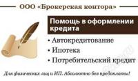 Помощь  в получении кредита.